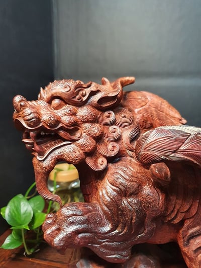 印度小葉紫檀【飛天貔貅】5
