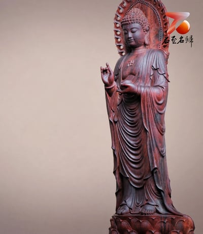 印度小葉紫檀名家作品【釋迦牟尼佛】4