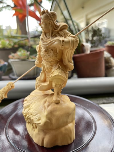 台灣現貨 實體店鋪 雲南大葉黃楊【威武關公】6