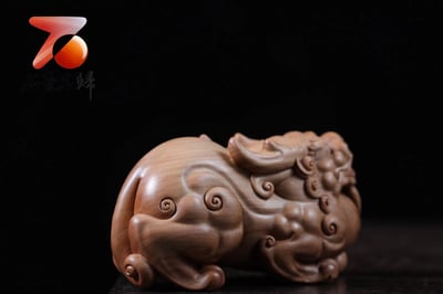 印度老山檀香【招財貔貅 華藝款】6