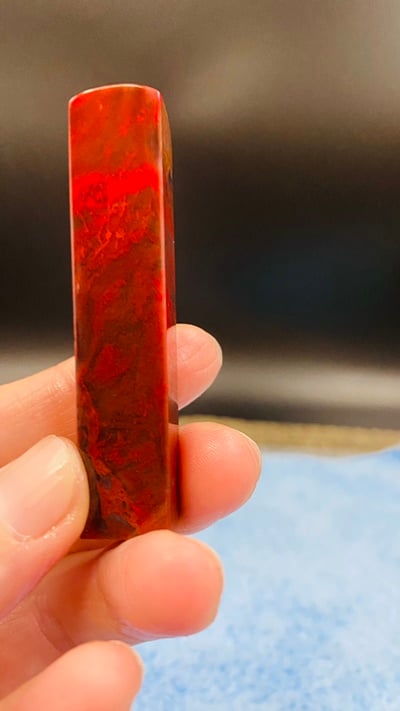 巴林牛角凍雞血章1