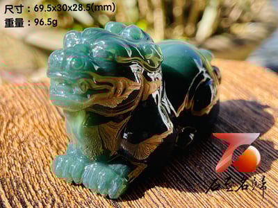 嚴選丹東玉 貔貅手把件2