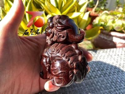 印度小葉紫檀二膘料  湘工工藝 【望天吼】2