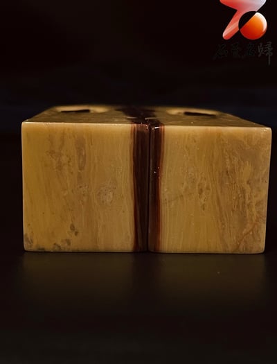 壽山善伯石【生命之源】對章套組 附檢驗證書5