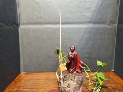 印度小葉紫檀風化料－小沙彌香插4