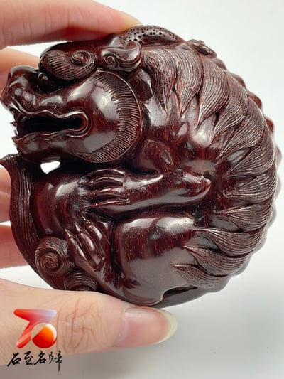 印度小葉紫檀二膘料 湘工精雕  【有求必應】1