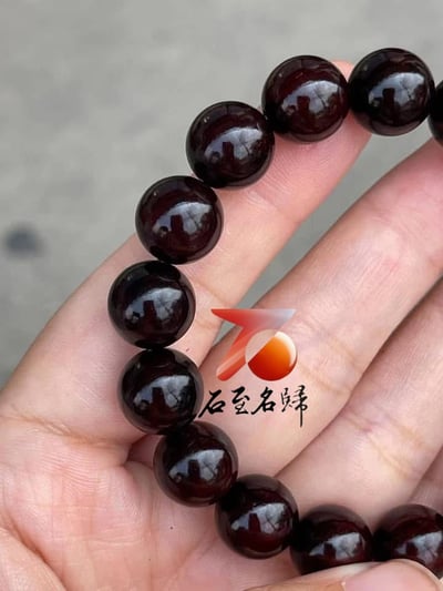 天然 印度小葉紫檀玻璃底老料 高油高密12mm手珠【福在眼前款/素珠款】8