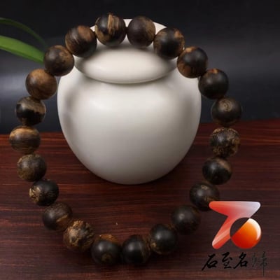 女神款 達拉干沉水沉香手串8mm×22顆 重量8.4克4