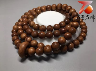 正宗印度老山檀香8mm×108顆3