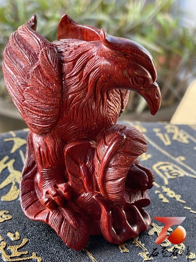 印度小葉紫檀高油密二膘材質 湘工手作【四大神獸】12