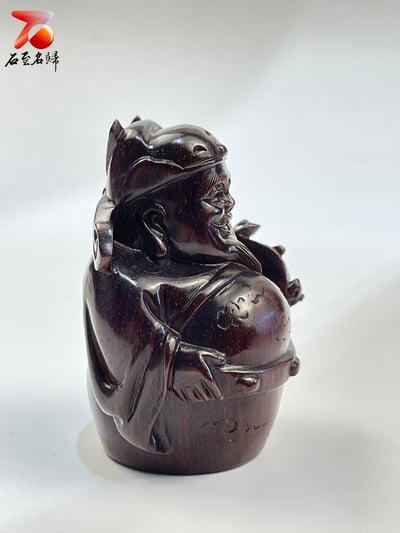 印度小葉紫檀高油密二膘材質 【福祿壽】10