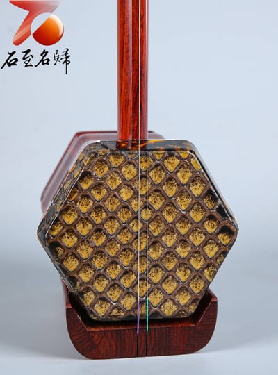 天然 印度小葉紫檀【二胡】名師伍健一製作（附收藏證書）2