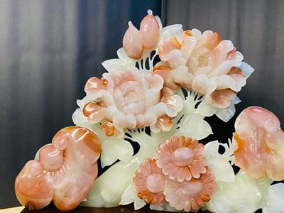 阿富汗紅花冰玉【花開富貴】2