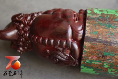 印度小葉紫檀拆房老料整木製作【招財貔貅】8