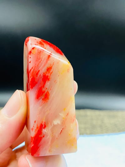 精品老巴林 羊脂玉雞血印章4