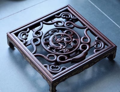 印度小葉紫檀描金製作【臨貼架】4