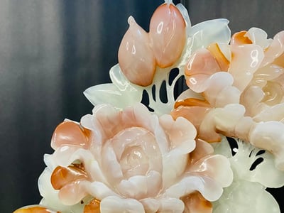 阿富汗紅花冰玉【花開富貴】7