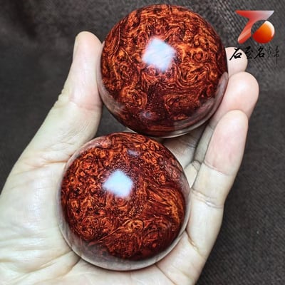 印度小葉紫檀 爆滿葡萄纓子瘤疤【富貴保健球1號】2