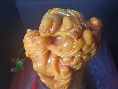 寮國北部田黃系列【招財進寶】6