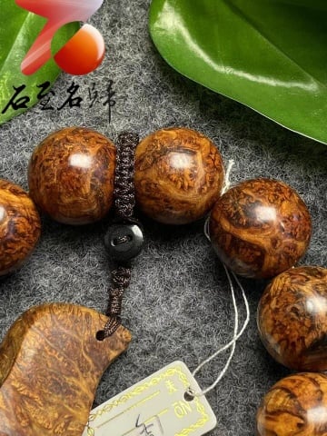 極品收藏 太行崖柏雪花瘤20mm手珠3