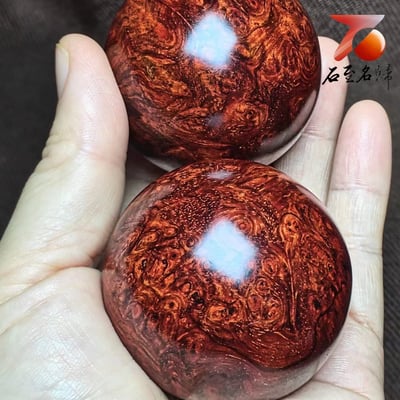 印度小葉紫檀 爆滿葡萄纓子瘤疤【富貴保健球1號】5
