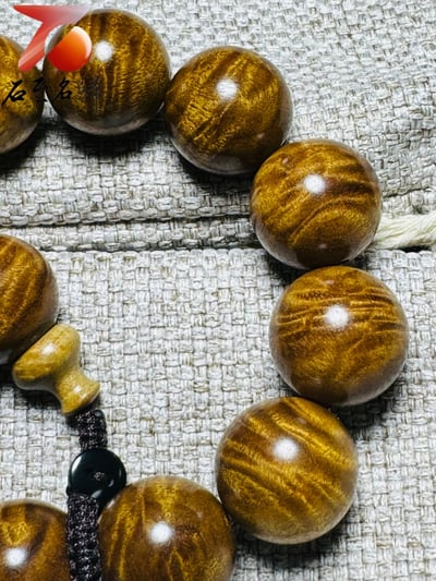 金絲楠木小葉楨楠 精品收藏【龍膽紋手串1號】3