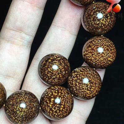 鼎藏巴布亞貢木【盤龍卧虎】18mm手珠2