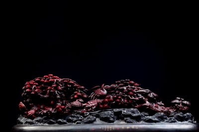 印度小葉紫檀雅器集【松鶴延年】8