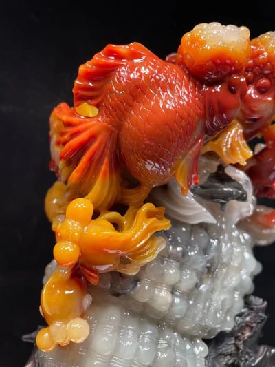 極品寮國高山五彩石【金玉滿堂2】4