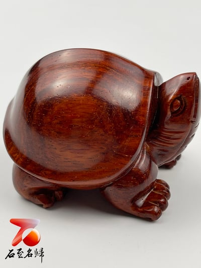 印度小葉紫檀高油密二膘料【湘工-將軍龜】4