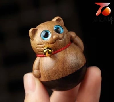 正宗阿根廷綠檀【招財不倒貓】3