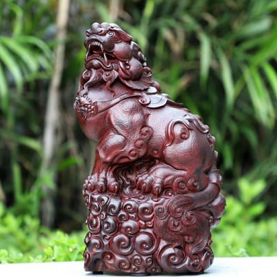 印度小葉紫檀精品【招財瑞獸】1