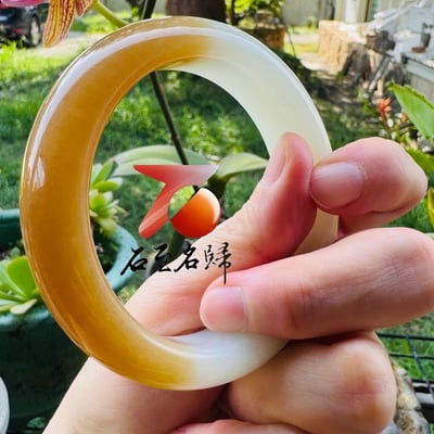 和田玉糖白極品玉鐲｜白度羊脂 油潤天成 附【亞瑟寶石鑑定所】正式鑑定證書5