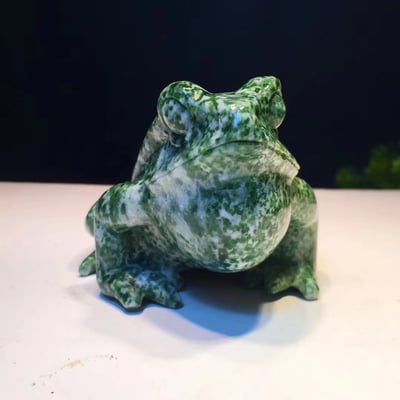 完美奇石 擺件／茶寵【呱呱來財】2