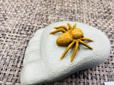 壽山山秀園石 天然巧色巧雕【知足常樂】4