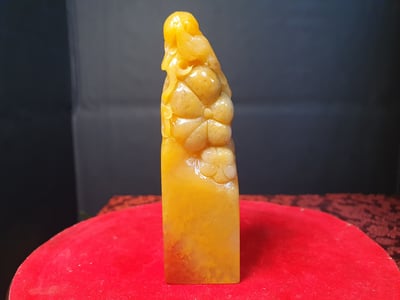 【名稱】極品芙蓉石【碩果累累印章】2