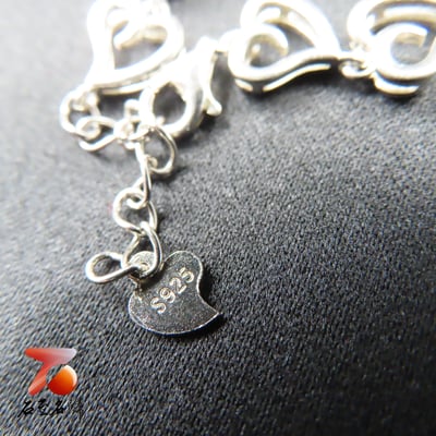 碧玉精品手鍊 附玉石證書與精美禮盒 925銀手鍊5