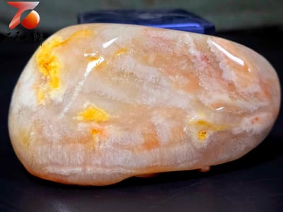 老撾高山石手工精雕 張國民老師作品【步步高升，八方來財】7