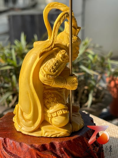 石至名歸 台灣現貨 實體店鋪 精選黃楊木擺件 美猴王擺件 生肖猴【大聖歸來】附精美收藏禮盒10