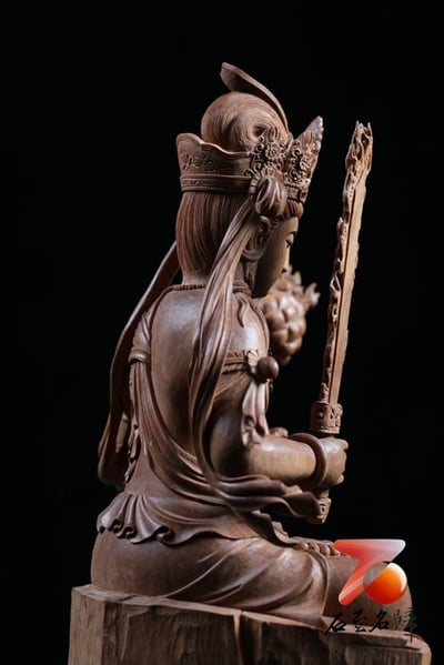 印度老山檀香大師巨作【虛空藏菩薩】3