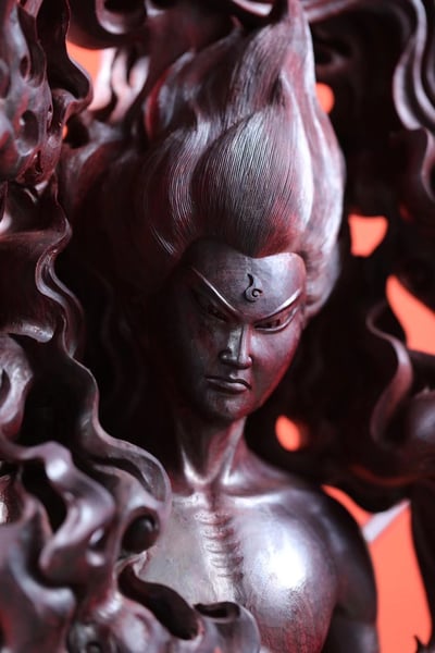 印度小葉紫檀清刀款【三太子哪吒】7