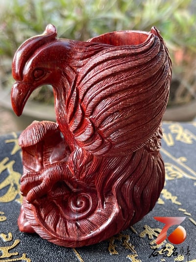 印度小葉紫檀高油密二膘材質 湘工手作【四大神獸】3