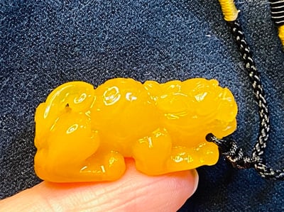 寮國北部石項鍊【貔貅】1