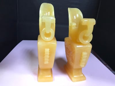 中華文化復刻 【金凍石酒樽ㄧ對】4