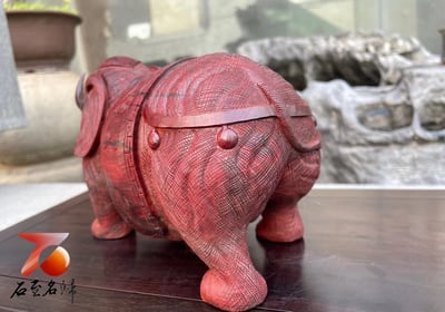 印度小葉紫檀【吉象-吉祥如意】5