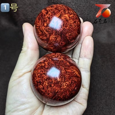 印度小葉紫檀 爆滿葡萄纓子瘤疤【富貴保健球1號】8