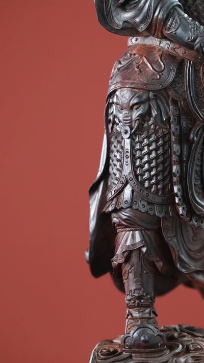 印度小葉紫檀製【韋陀天尊】4