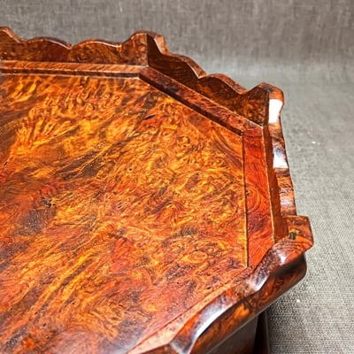 印度小葉紫檀【八角果盤】3