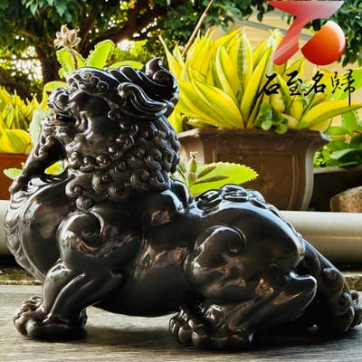 壽山滿金沙尼姑樓石【玄金凝瑞・瑞獸鎮福】4