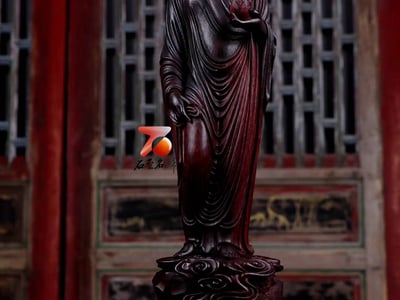 印度小葉紫檀零瑕疵精品 清刀款【如來佛祖】3